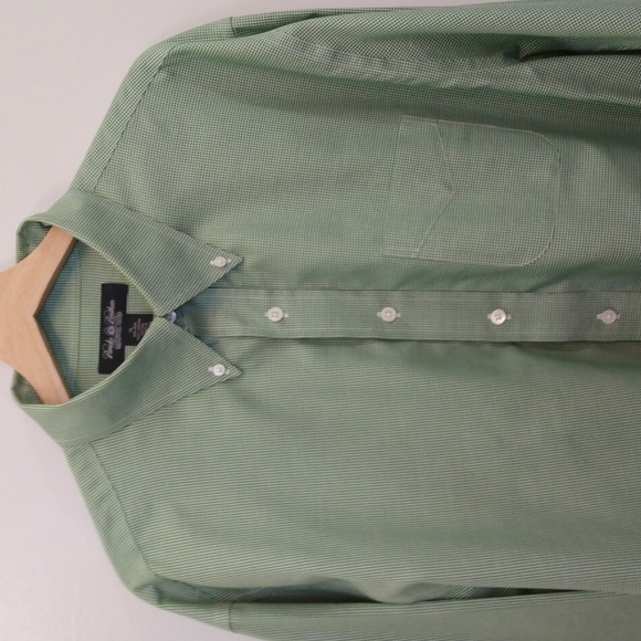 Brooks Brothers Country Club XL Supima Cotton Puppytooth Pattern Shirt - Picture 1 of 9